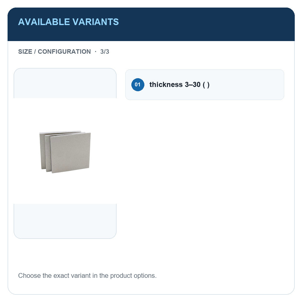 A1 · Available variants · 3