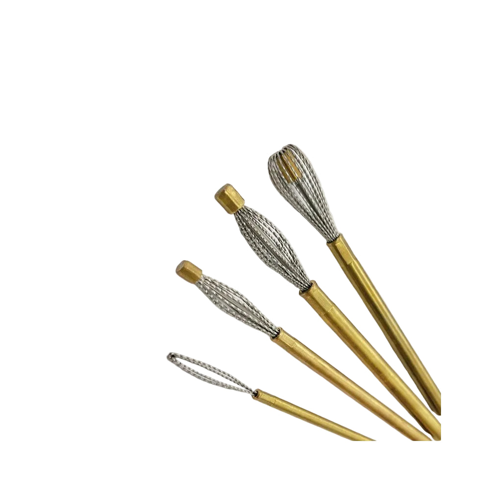 Veyer lantern brush cnc internal hole cross hole deburring pipe brush machining center stainless steel deburring handy gadget image 1
