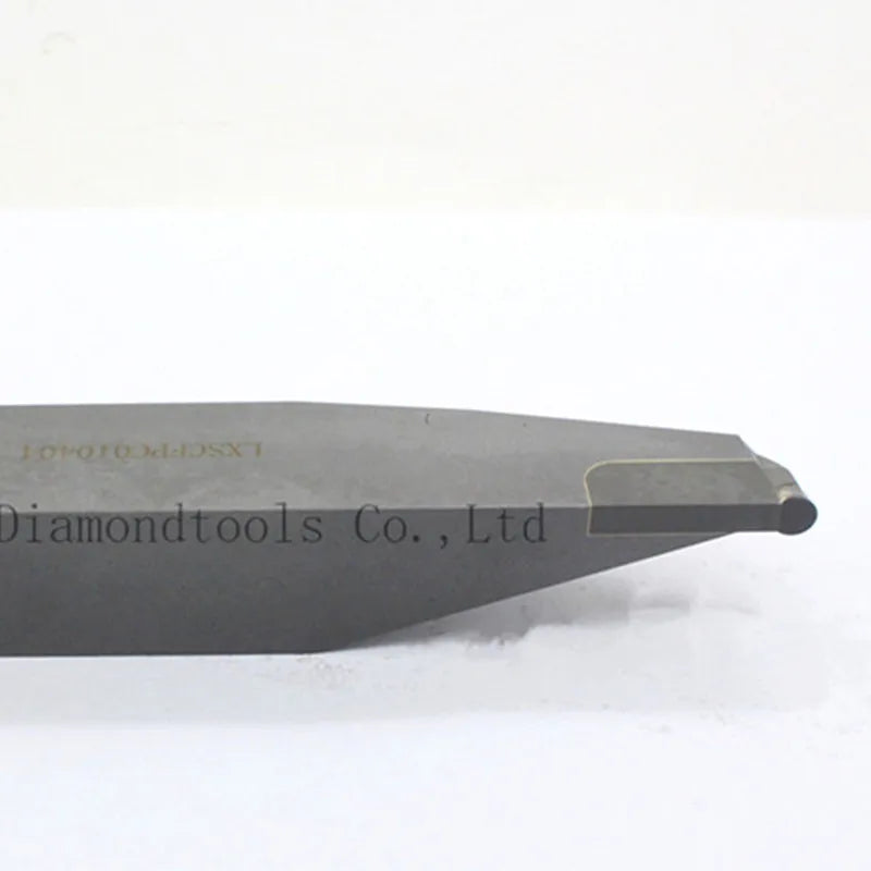 PCD алмазные резцы для обработки колесных дисков, твердосплавные, 25×25×150 мм, радиусы R3/R4, токарный резец по алюминию, 1 шт.