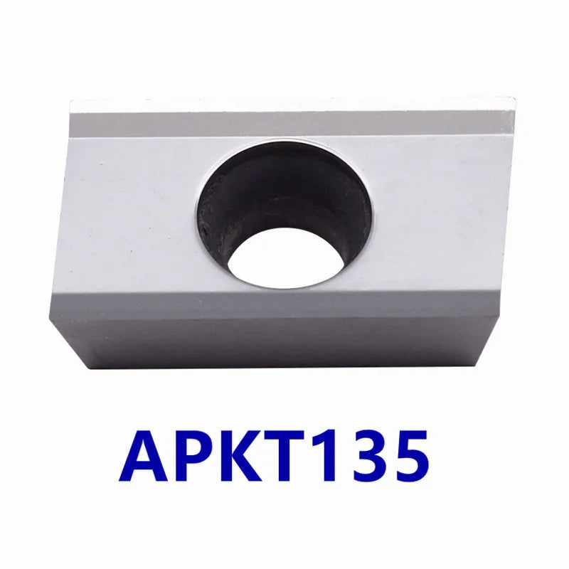 APKT1604 алмазная фрезерная вставка, твердосплавный корпус, PCD/CBN, для алюминия, фрезеровки и точения