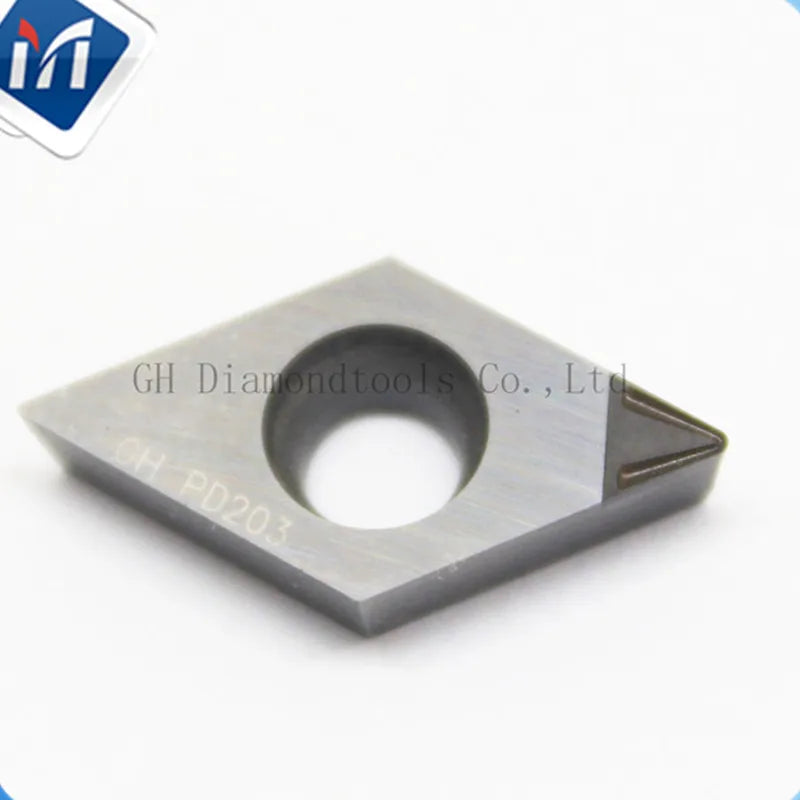 Алмазная PCD вставка DCMT11T304/11T308, сменные токарные пластины PKD
