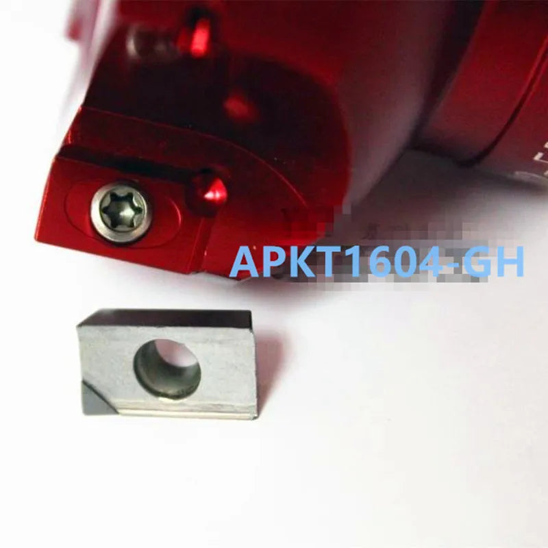 APKT1604 алмазная фрезерная вставка, твердосплавный корпус, PCD/CBN, для алюминия, фрезеровки и точения