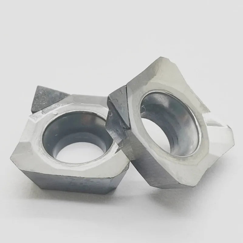 SEHT1204/SEMT120401 алмазные фрезы PCD для алюминия, токарные вставки для меди и латуни