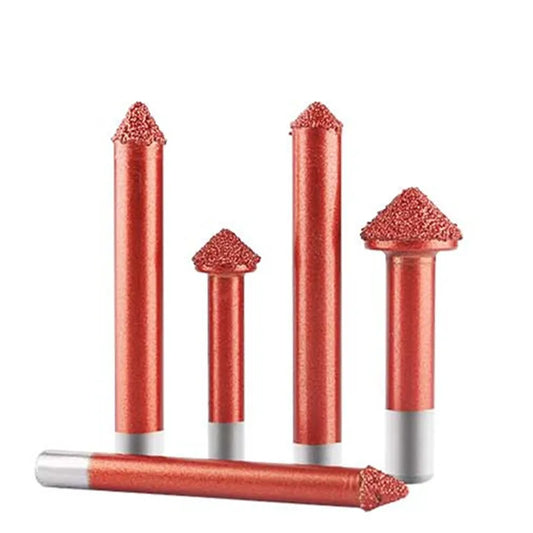 Алмазный гравировальный фрезер грибовидной формы | Вакуумно-напаянный, для профилирования гранита и мрамора.