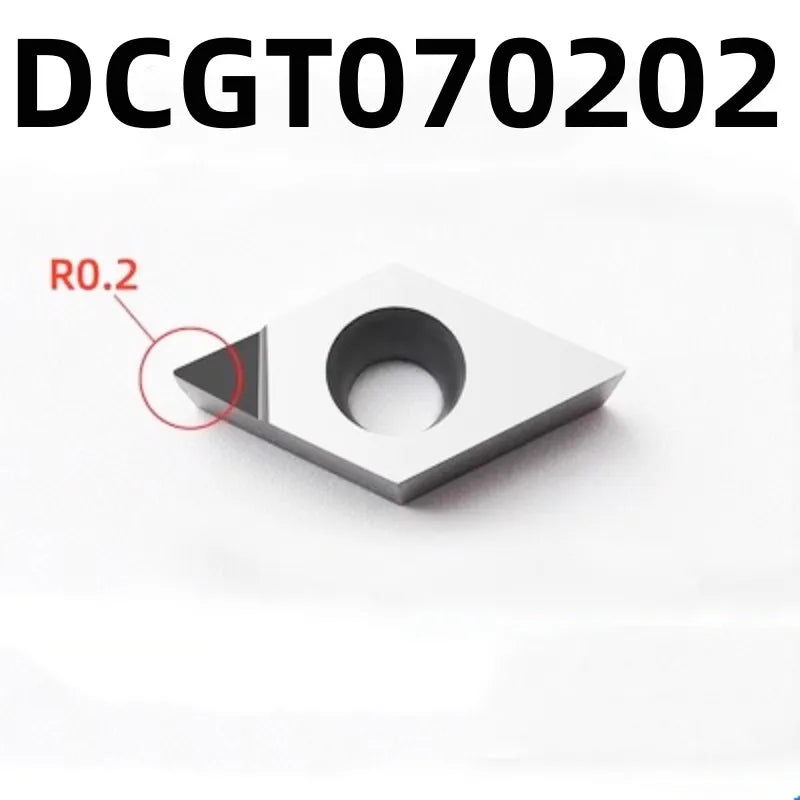 Алмазные токарные вставки DCMT/DCGT, PCD для алюминия, меди и графита