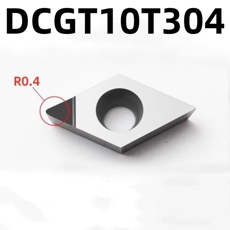 Алмазные токарные вставки DCMT/DCGT, PCD для алюминия, меди и графита