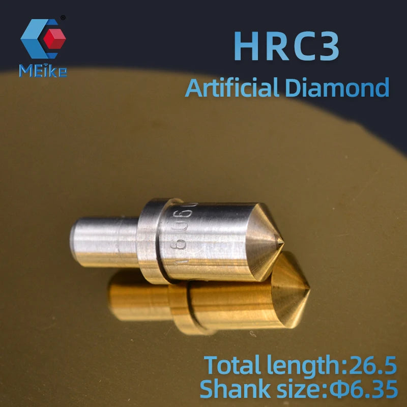 Индентор Роквелла HRC-3 HV2 | Натуральный алмаз, для теста твёрдости Виккерса и Роквелла.