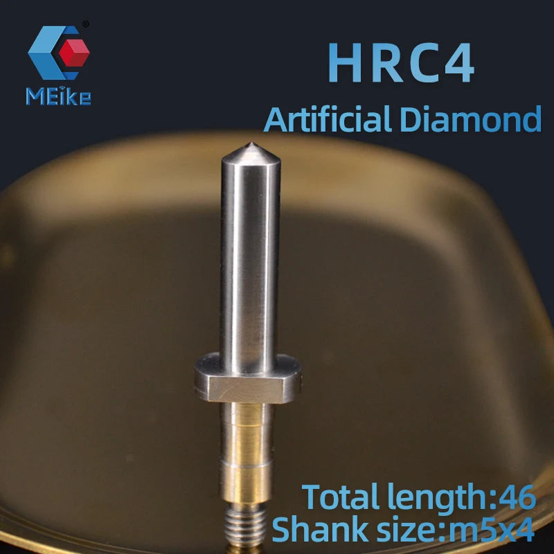 Индентор Роквелла HRC-3 HV2 | Натуральный алмаз, для теста твёрдости Виккерса и Роквелла.