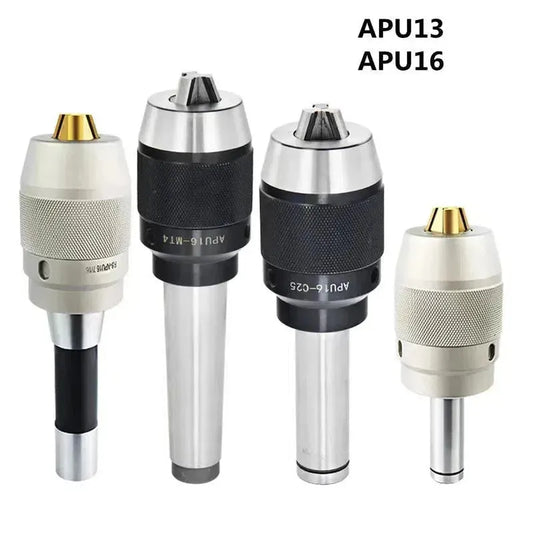 Конус Morse MT2 MT3 MT4 C20 C25 C32 R8 - Самозатягивающийся трехкулачковый сверлильный патрон APU13 APU16 для CNC.