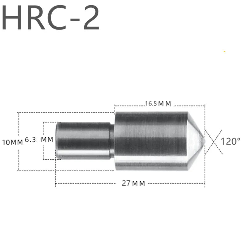 Алмазный индентор Роквелла HRC-3 RC-2 | Угол 120°, наконечник, принадлежности для твердомеров.