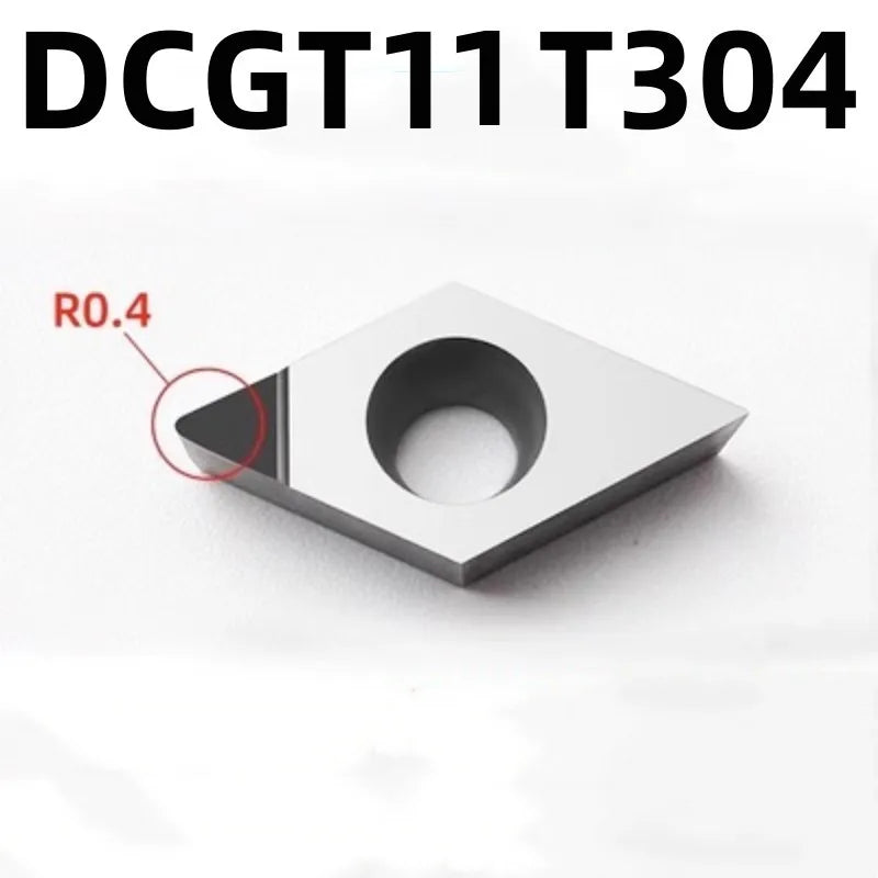 Алмазные токарные вставки DCMT/DCGT, PCD для алюминия, меди и графита