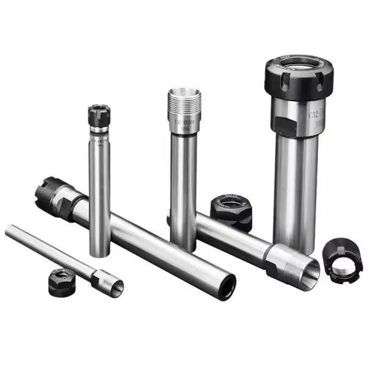C25-ER16/ER20/ER25/ER32 Удлинитель держателя инструмента для фрезерных станков CNC, тип A, тип M, длина 100-200 мм
