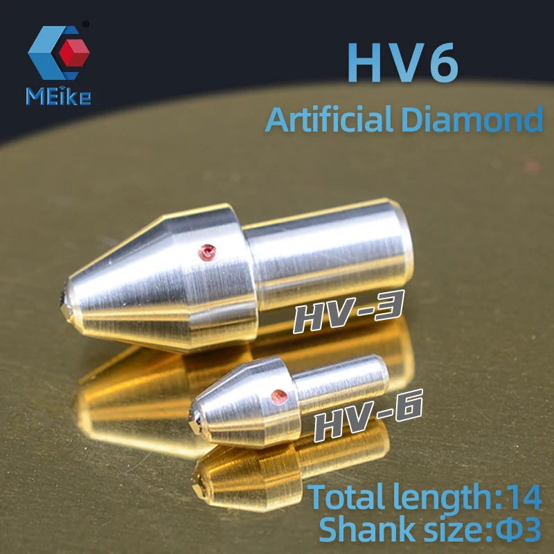 Индентор Роквелла HRC-3 HV2 | Натуральный алмаз, для теста твёрдости Виккерса и Роквелла.