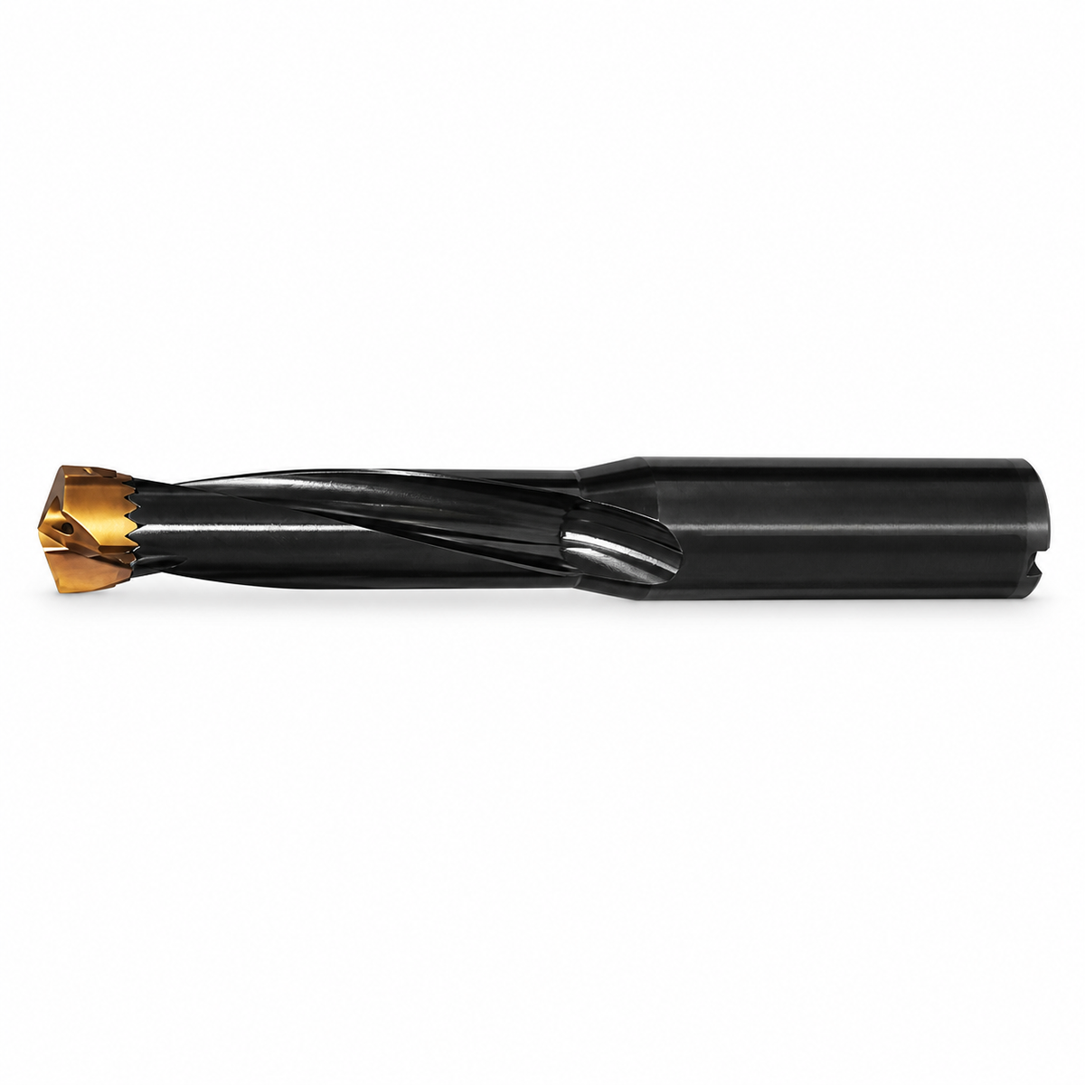 Indexable U-drill with internal coolant