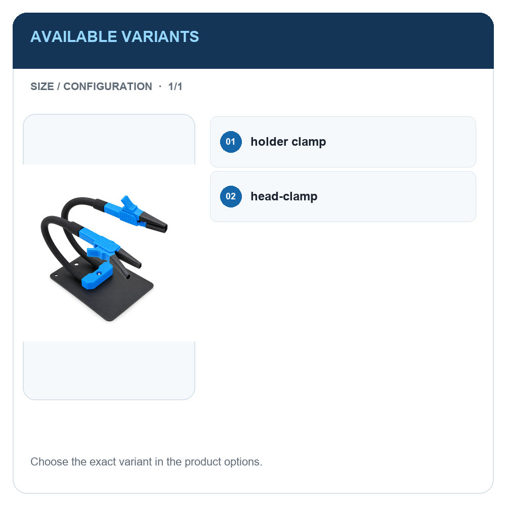 A1 · Available variants · 1