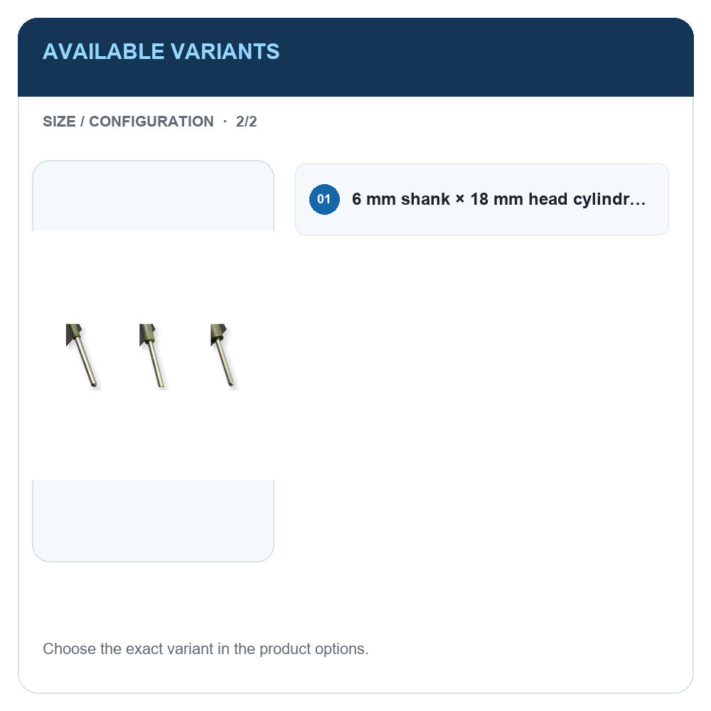 A1 · Available variants · 2