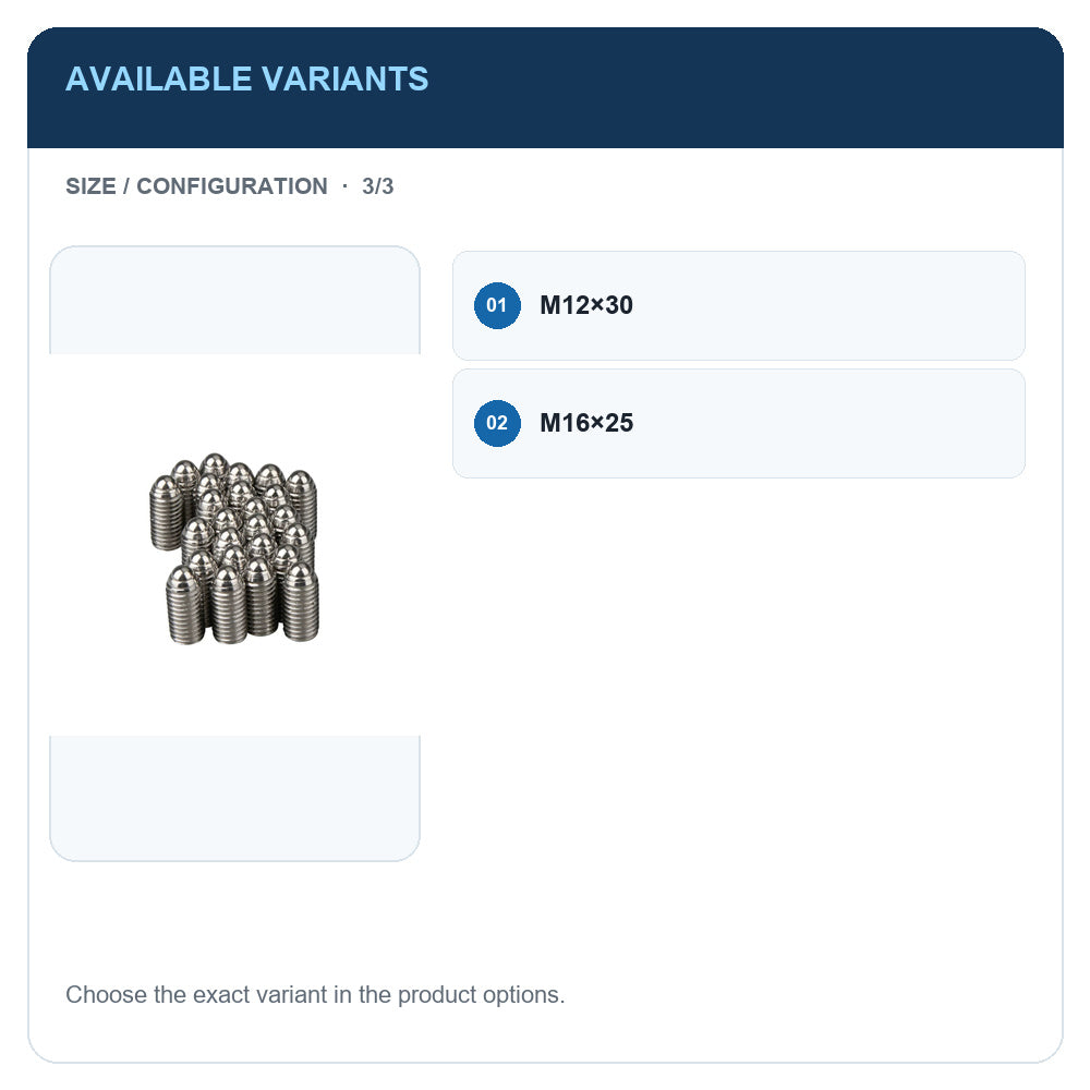 A1 · Available variants · 3