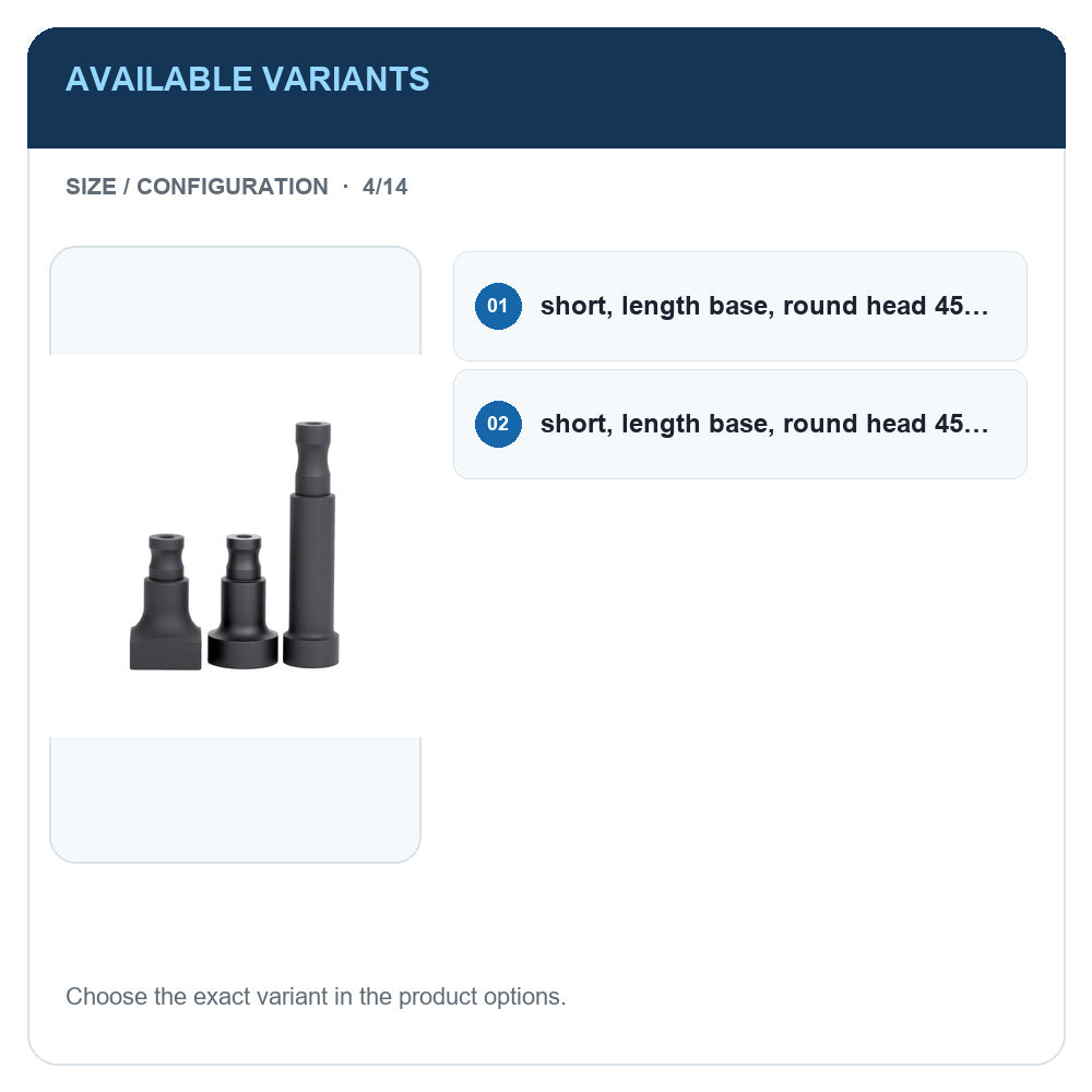A1 · Available variants · 4
