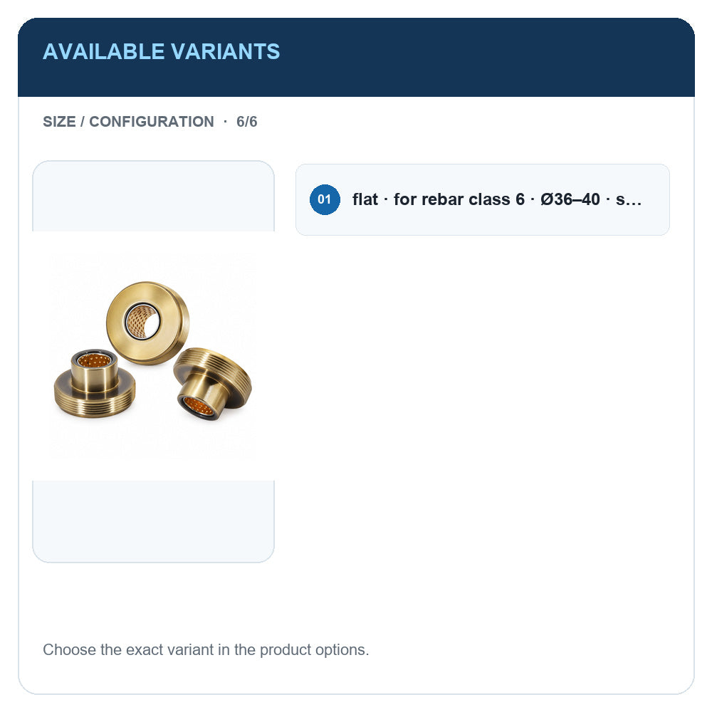 A1 · Available variants · 6