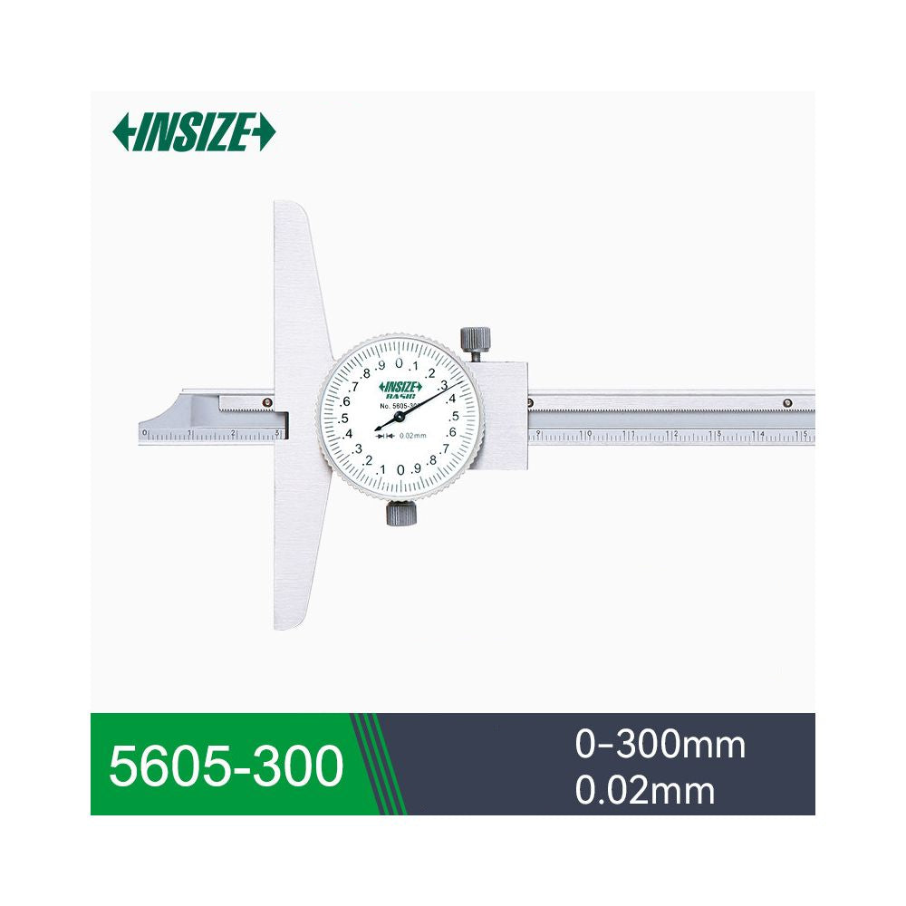 Глубиномер 5605 0-150мм 0-200мм 0-300мм — 5605 300 діапазон 0 300mm ціна поділки 0 02mm