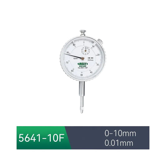 Индикатор часовой 5641 10мм — 5641 10f діапазон 10mm ціна поділки 0 01mm плоска задня кришка