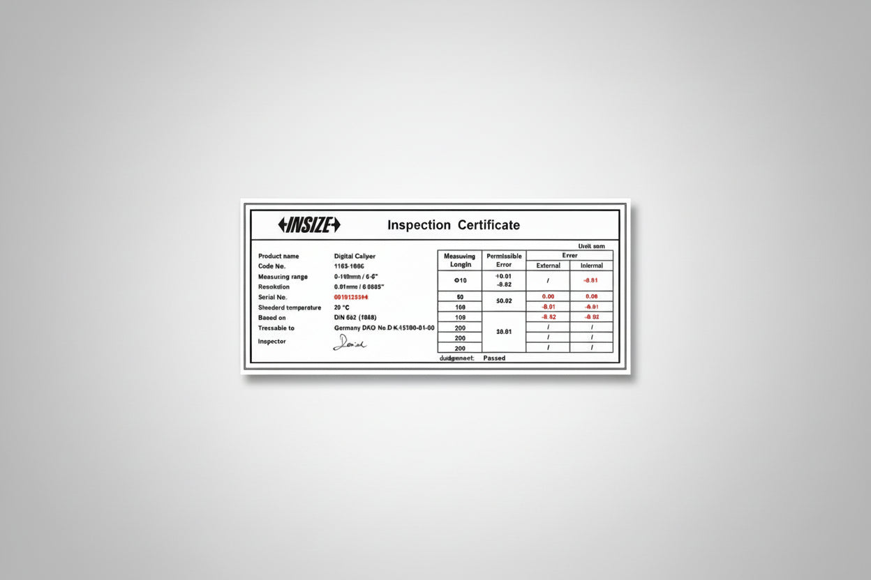 INSIZE electronic digital caliper high precision vernier caliper stainless steel 1103 image 3
