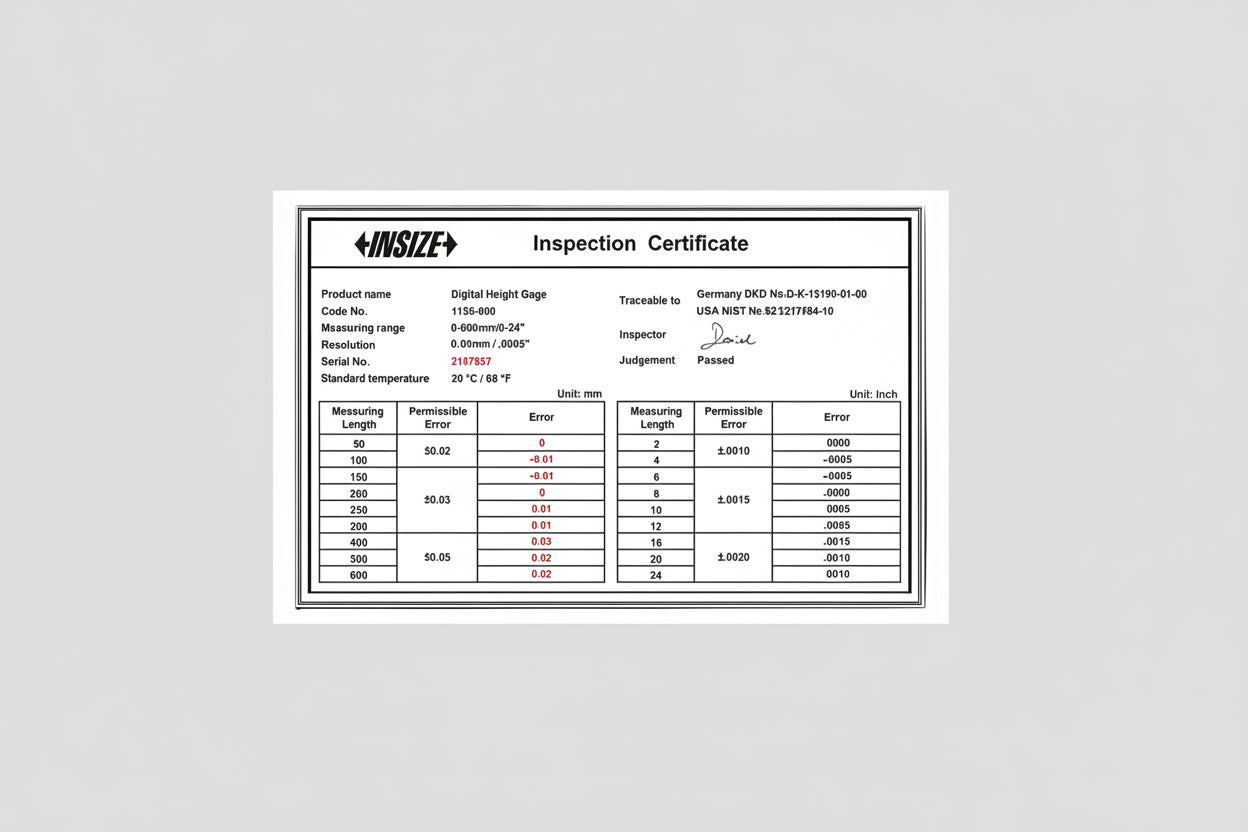 INSIZE Handwheel Digital Height Gauge 1156 High Precision Height Gauge image 3