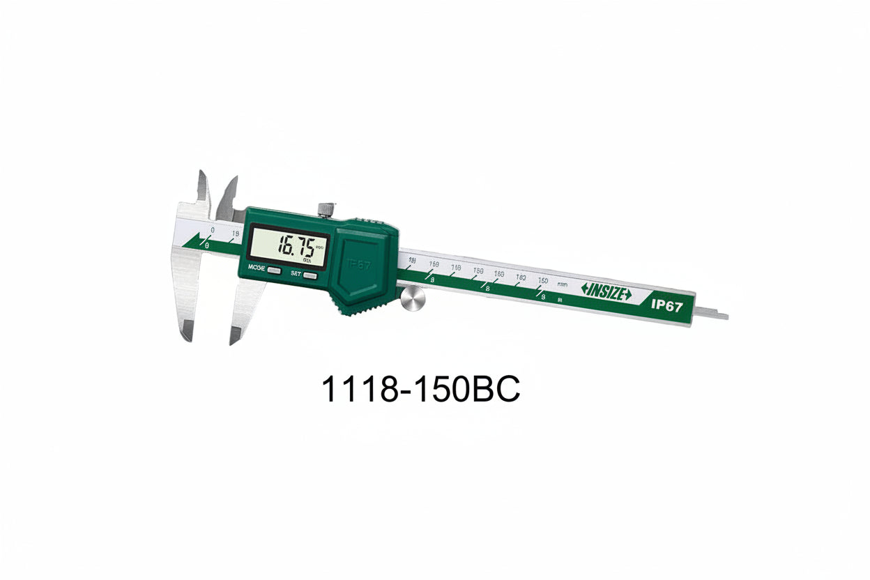INSIZE IP67 waterproof digital caliper 1118 0 150mm 0 200mm 0 300mm image 2