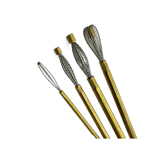 Veyer lantern brush cnc internal hole cross hole deburring pipe brush machining center stainless steel deburring handy gadget image 4