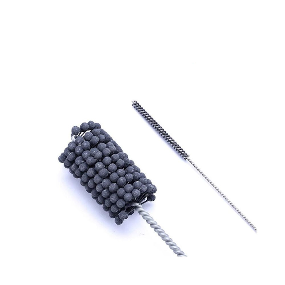 Silicon carbide ball head brush inner hole deburring honing polishing handy gadget cylinder cleaning engine cylinder liner carbon removal image 1