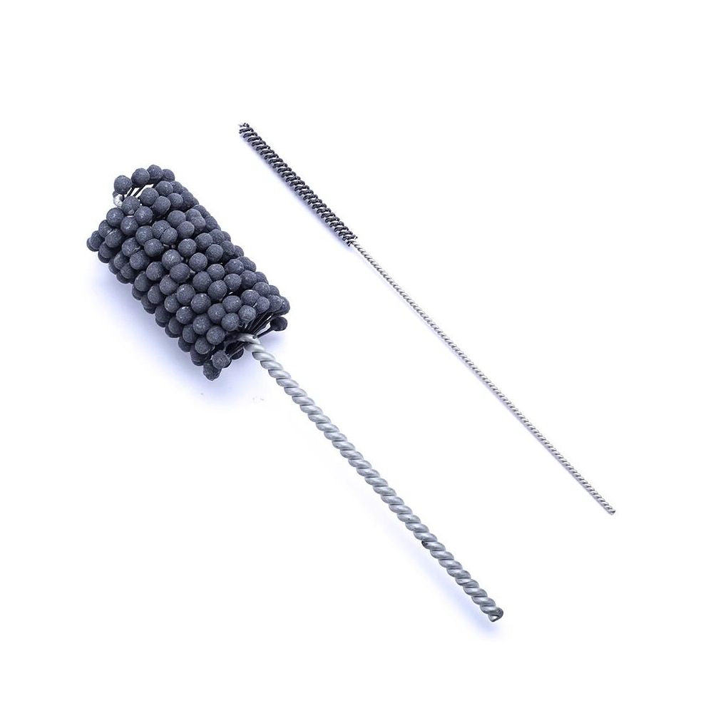 Silicon carbide ball head brush inner hole deburring honing polishing handy gadget cylinder cleaning engine cylinder liner carbon removal image 4
