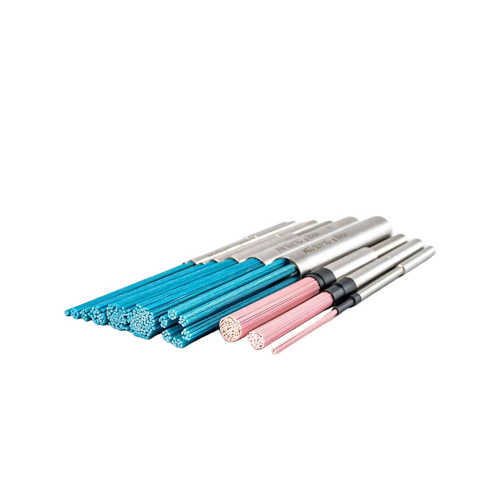 Internal deburring brush stainless steel cross hole ceramic fiber brush aluminum alloy internal hole grinding polishing and sanding tool image 0