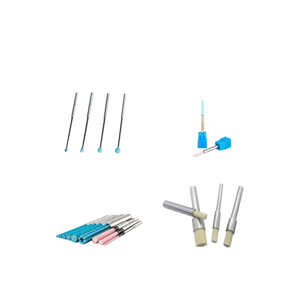 Surface deburring and polishing brush aluminum parts flat grinding head cnc tool pattern removal artifact ceramic fiber mirror brush image 4