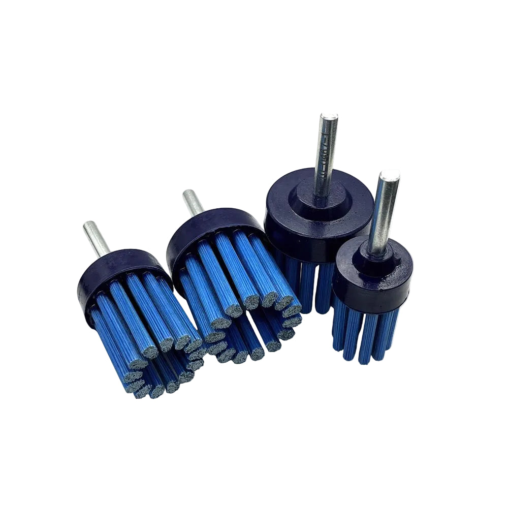 Veyer ceramic fiber brush ideal for deburring polishing and removing tool marks on stainless steel cast iron titanium alloy and carbon steel image 0
