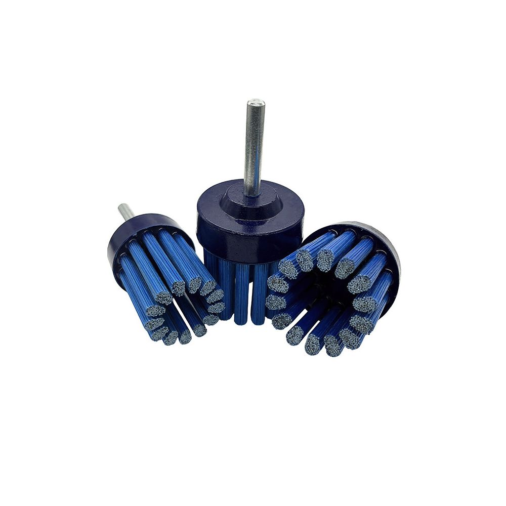 Veyer ceramic fiber brush ideal for deburring polishing and removing tool marks on stainless steel cast iron titanium alloy and carbon steel image 4