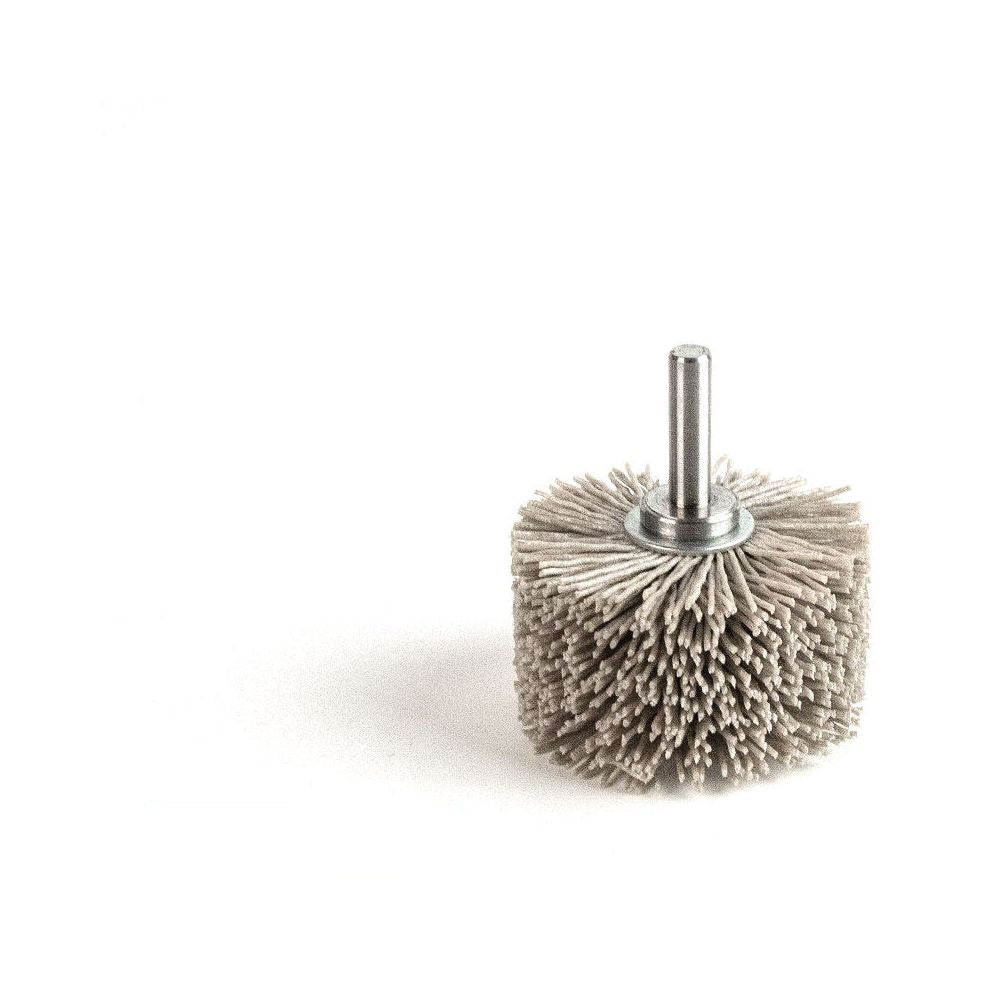 Polishing head dupont wire thread side deburring polishing wire drawing wheel brush wood furniture electric polishing tool image 3