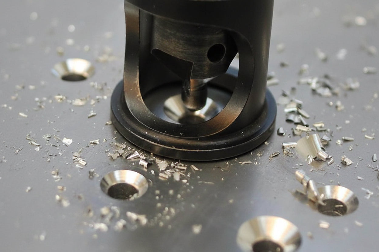 Aircraft countersink 90 120 degree countersink drill bit aircraft thread shank limiter chamfering drill image 2