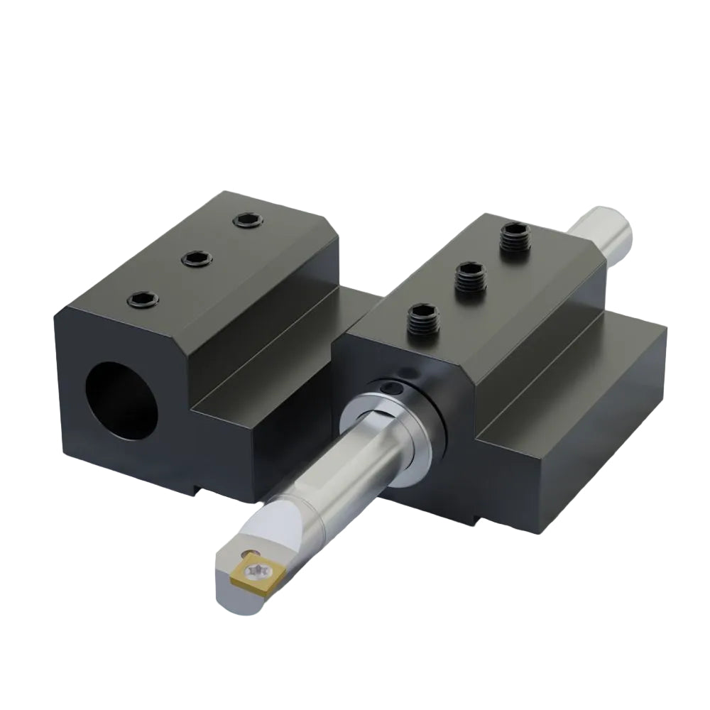CNC lathe tool holder tool post SBHA internal diameter auxiliary four position machine clamped internal turning tool auxiliary sleeve lathe tool holder image 0