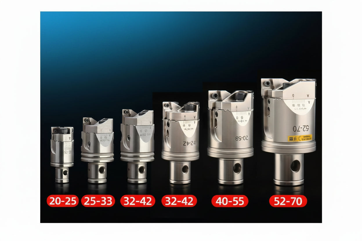 TCT serrated double edged roughing boring bar adjustable boring tool BT40 boring bar CNC boring head image 0