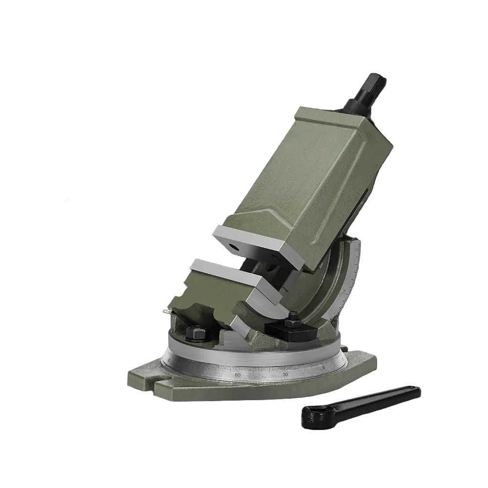 Jinfeng tilting precision angle flat jaw vises for milling machines angle fixed type bench vises 5 inch and 6 inch direct sales image 0