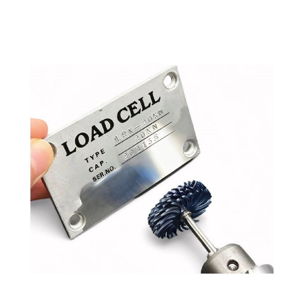 Polishing wheel for metal artifacts and wood carvings mini cyclone impeller T shaped deburring head image 2