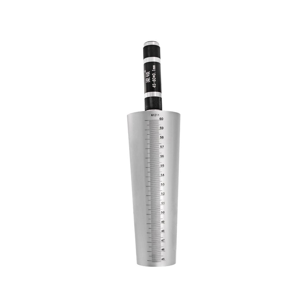 Aperture gauge plug gauge tool conical inner diameter gauge metal measuring tool plug gauge industrial measurement taper gauge 1 5 60mm measuring ruler image 5