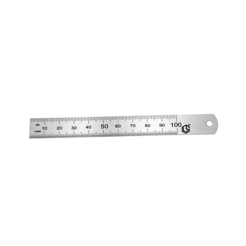 Liang Shuo stainless steel ruler stainless steel ruler steel ruler gap ruler conical ruler 100mm 15cm steel ruler image 5