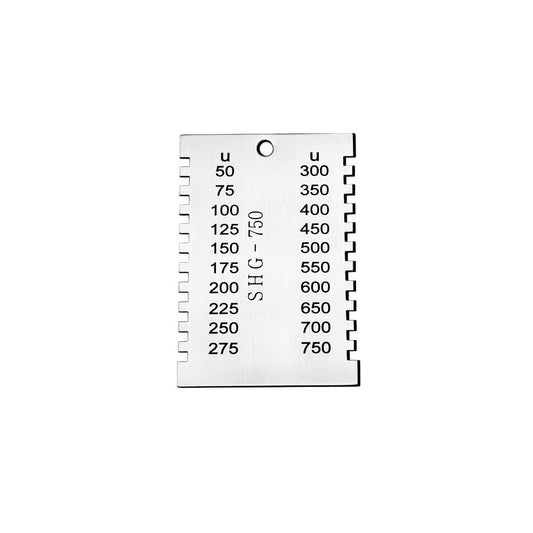LIASOR SHG Wet Film Comb Gauge — Stainless Steel, Export Quality, Measures 10–950 μm Wet Film Thickness