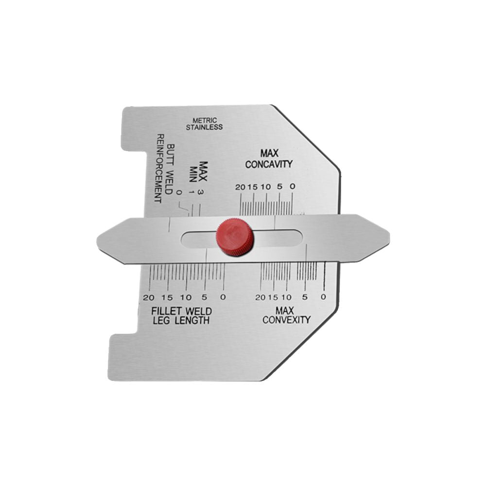 Liang Shuo Imperial Fillet Gauge Weld Inspection Ruler Flat Weld Measuring Automatic Welding Ruler Measuring Instrument Fillet Weld Gauge image 5
