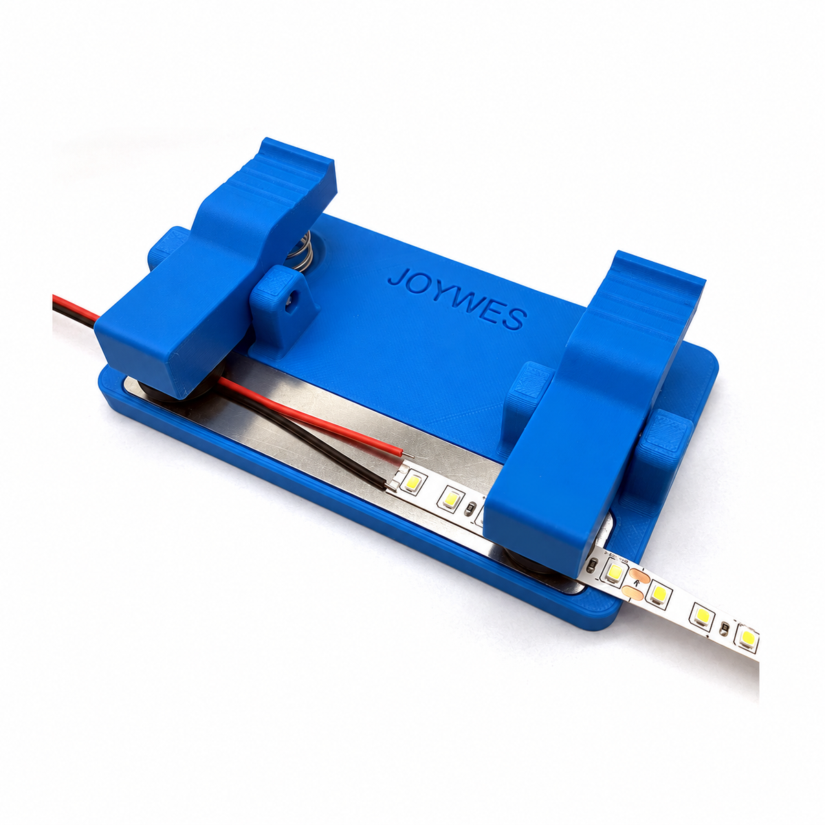 A1 case 2 · Затискач-підставка для пайки плат PCB з LED підсвіткою LJ035 · 1
