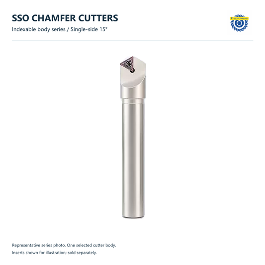 Фаскові фрези SSO 15°