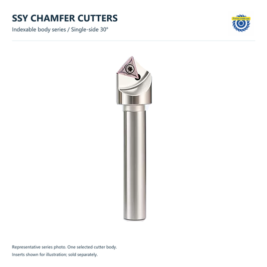 Фаскові фрези SSY 30°