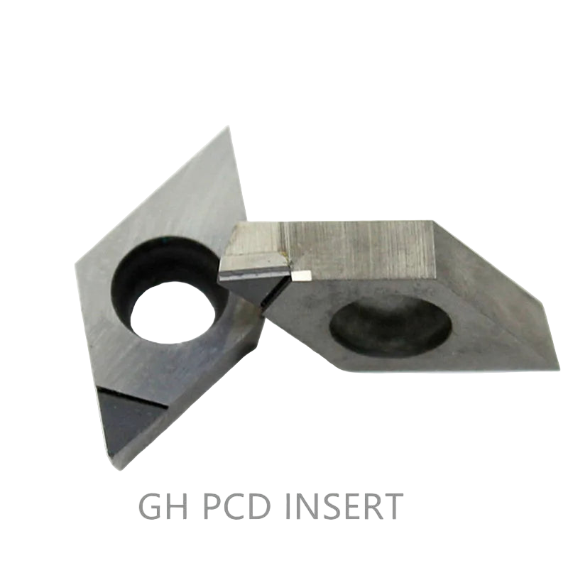 Алмазный PCD резец, вставки DCMT/DCMW/DCGT, для обработки алюминия, 1 шт.