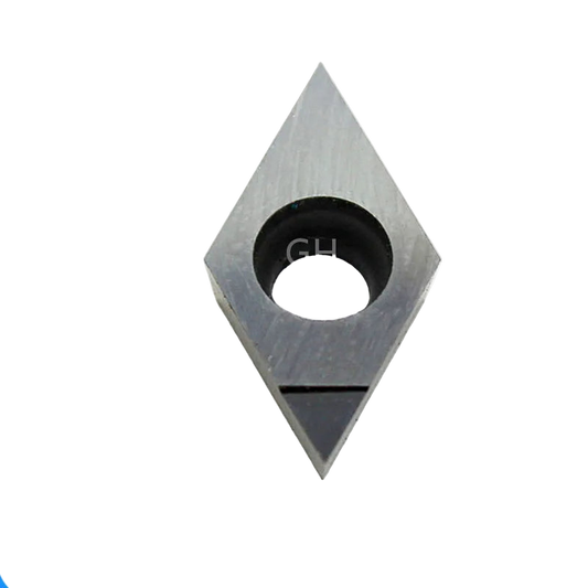 Алмазный PCD резец, вставки DCMT/DCMW/DCGT, для обработки алюминия, 1 шт.